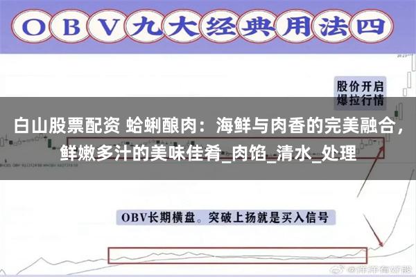 白山股票配资 蛤蜊酿肉：海鲜与肉香的完美融合，鲜嫩多汁的美味佳肴_肉馅_清水_处理